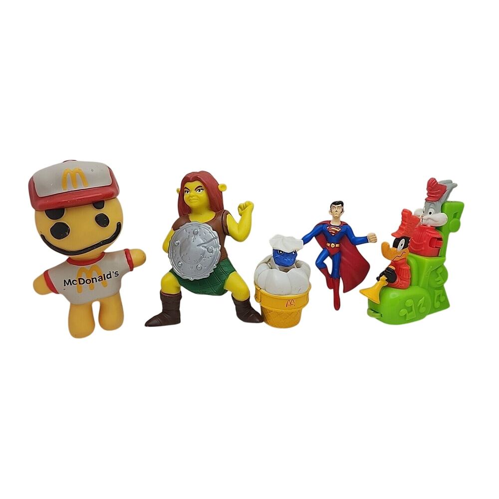 Vintage McDonald’s Happy Meal Mixed Toy Lot of 5